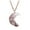 D, variant on Jewelry VerPetridure Moon Safety Long Life Lock Necklace able silver Necklace