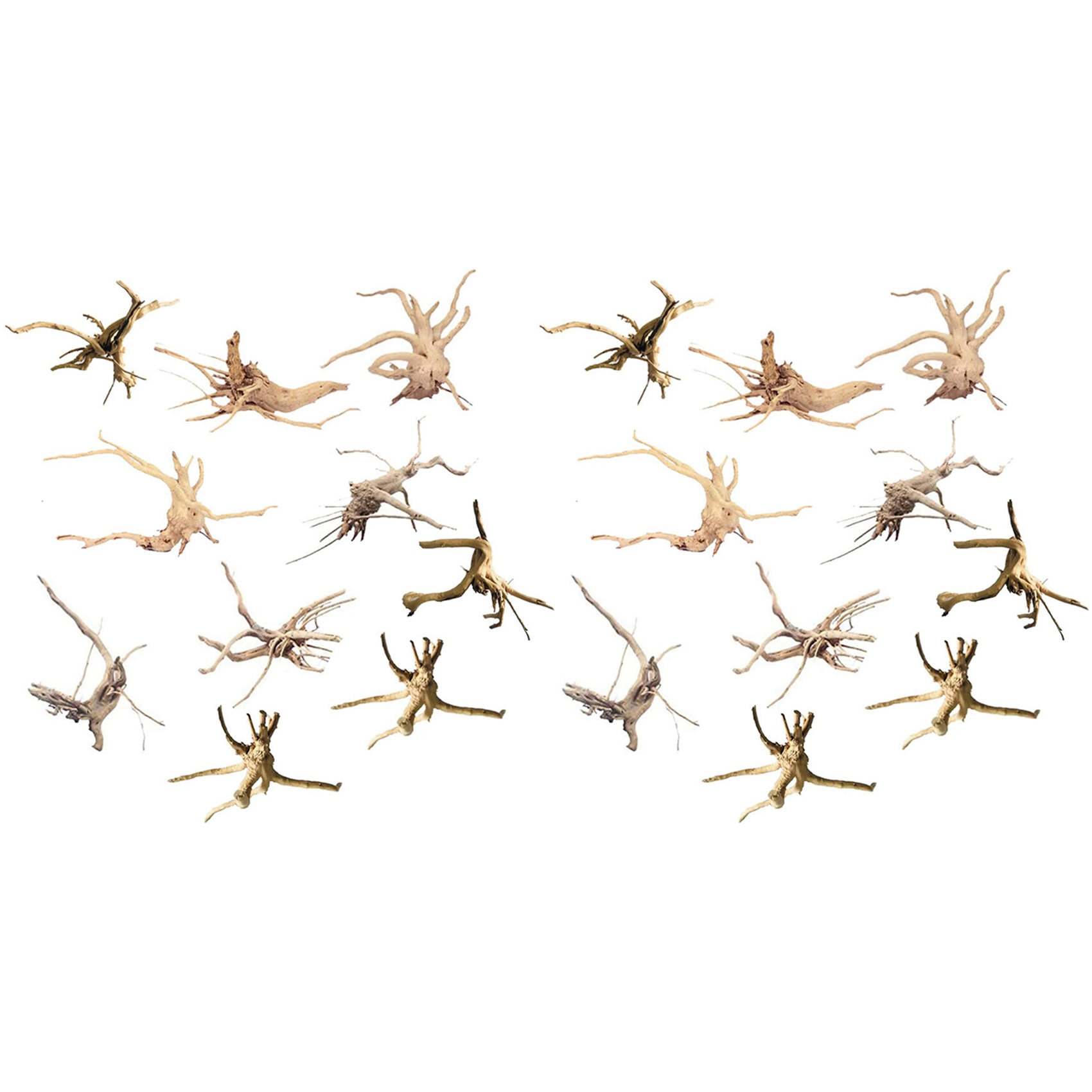 Mini Driftwood for Aquarium Natural Wood Branches Fish Tank Decorations