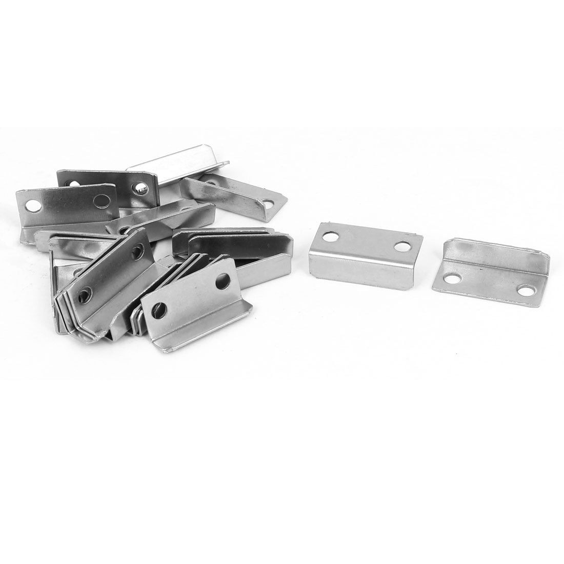 Drawer Lock Strike Plates Joint Fastener 29mm Length 25pcs