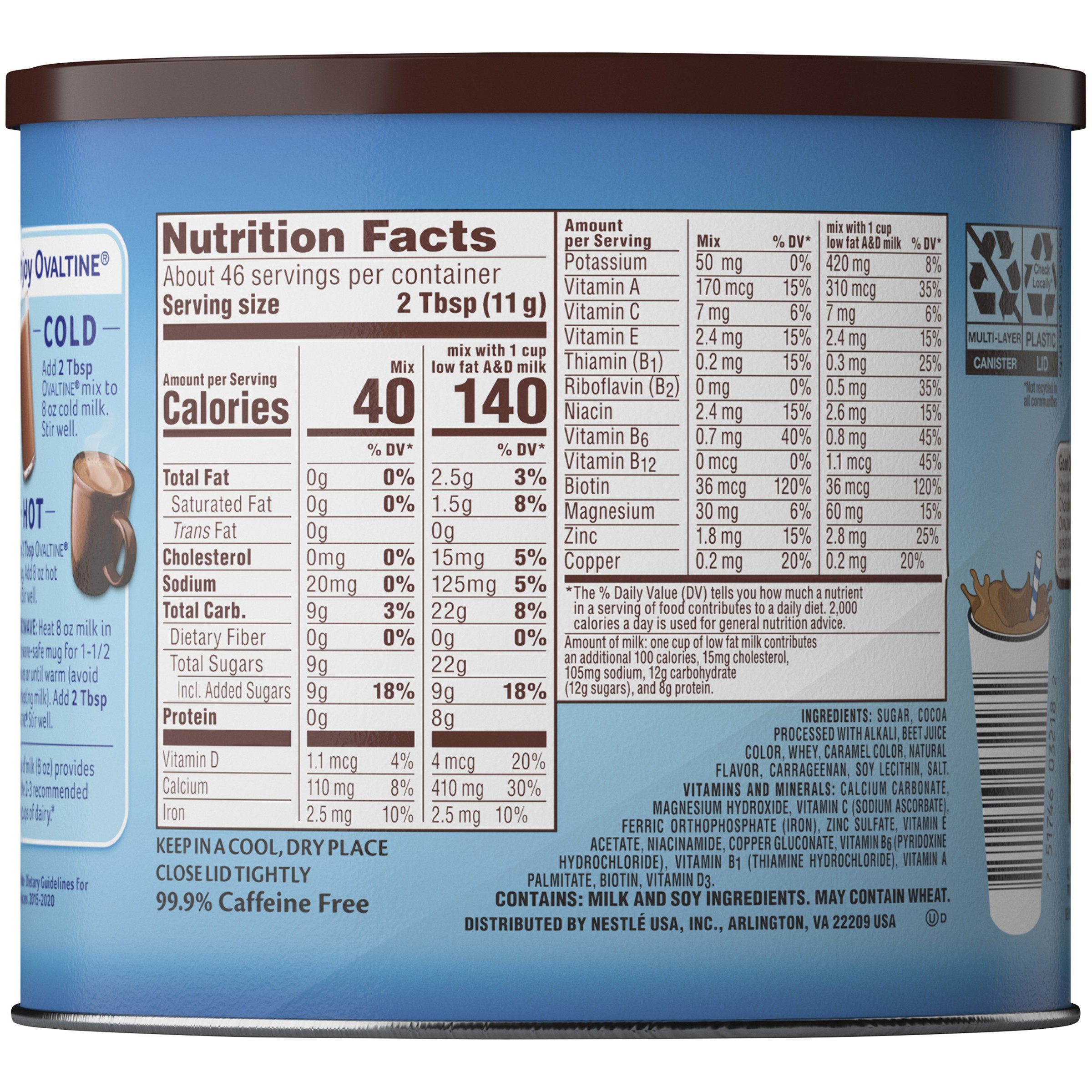 Ovaltine Nutrition Blog Dandk