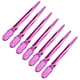 thumbnail image 1 of 12 pinzas de acero inoxidable para peluquería, pinzas de pico de pato, herramienta de peluquería (rosa), 1 of 5