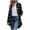 A1_Dark Gray#women's plaid long shacket, variant on FAVIPT Plus Size Plaid Hoodie Jacket for Women Button Up Long Sleeve Jackets Fleece Sherpa Winter Warm Coats Pocket Shackets for Women Army Green,XXXXXL