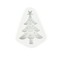 thumbnail image 2 of Adornos navideños, molde de silicona para chocolate con forma de árbol de Navidad, molde para fondant, molde para tartas, molde para hornear galletas navideñas con forma de pino, molde de silicona par, 2 of 6