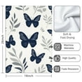 thumbnail image 3 of 2 Pcs Funny Kitchen Towels,Butterfly and Leaves Pattern Microfiber Dish Towels,Kitchen Tea Towels,Kitchen Towel Set (18" X 26"), 3 of 3
