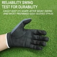thumbnail image 6 of FINGER TEN Golf Gloves Men Right Left Handed Golfer Mens Glove RainGrip Hot Wet Weather Value 6 Pack, All Weather in Small Medium M/Large Large XL XXL 3XL, 6 of 7
