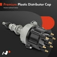 thumbnail image 4 of A-Premium Ignition Distributor with Cap and Rotor Compatible with Ford F-150 F-250 F-350 E-150 Econoline E-150 Econoline Club Wagon E-250 Econoline E-250 Econoline Club Wagon E-350 Econoline 1987-1991, 4 of 9