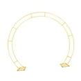 thumbnail image 3 of GUOOL DIY Double Circle Balloon Arch Frame 240x200cm for Graduation Season Parties Golden, 3 of 9