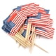 thumbnail image 4 of 50 palillos de papel con forma de bandera de país para decorar comida, fruta y bebidas (6,6 cm), 4 of 4
