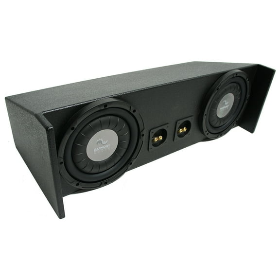 1987-2006 Jeep Wrangler YJ TJ Harmony F104 Dual 10" Rhino Sub Box Enclosure New