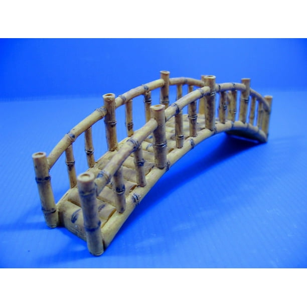 Bamboo Bridge Aquarium Ornament Decoration fish tank