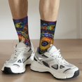 thumbnail image 6 of Fuzoiu Mandala Colorful Print Athletic Crew Socks for Men & Women,Casual Crew Socks,Above Ankle Crew Socks for Business, Casual, 6 of 6