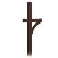 thumbnail image 1 of Salsbury  Deluxe Post-1 Sided-In-Ground Mounted For Designer Roadside Mailbox-Bronze Finish, 1 of 1