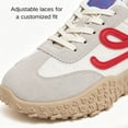 thumbnail image 4 of CHICVOMEY Women's Retro Running Sneakers Breathable Mesh Suede Casual Walking Shoes Non-Slip Chunky Sole Lace-Up Athletic Trainers for Daily Work Travel, 4 of 8