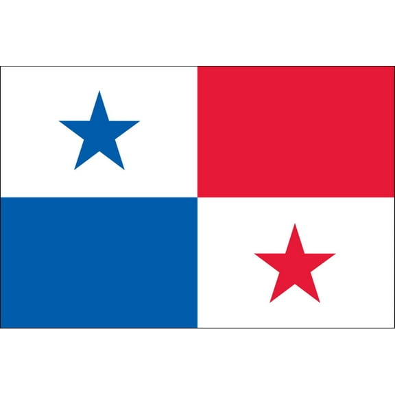 Y H M National Flag Panama Flag 3 x 5 feet Bunting For Marine Industrial Use