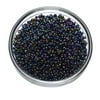 Cousin Black Rainbow Seed Beads, 40g