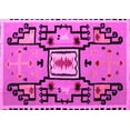 thumbnail image 1 of Ahgly Company Indoor Rectangle Abstract Pink Modern Area Rugs, 7' x 9', 1 of 4