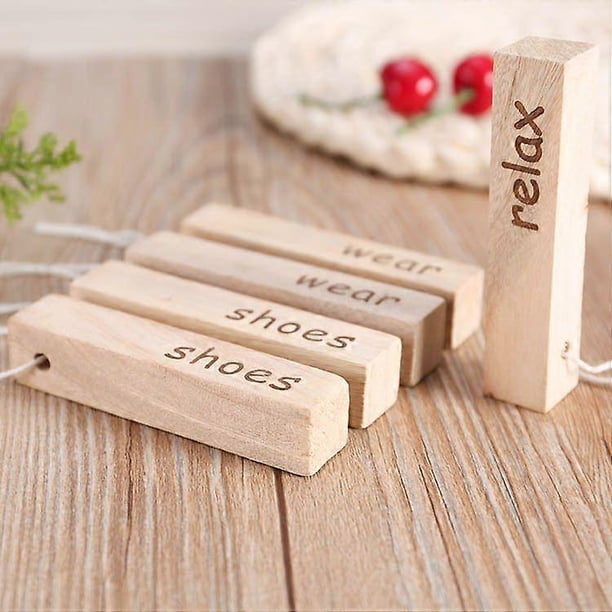 5-pack camphorwood strips camphorwood blocks mothproof wardrobe mildewproof moisture-proof log camphorwood