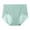 Green, variant on Womens High Rise Seamless Cotton Briefs Wide Waistband Vertical Stitching Breathable Underwear