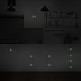thumbnail image 5 of 4PCS Round Skull Cabinet Fluorescence Knob Glowing in the Dark Furniture Drawer Pulls Handle with Screws, 5 of 5
