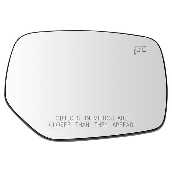 TRQ Exterior Mirror Glass Heated RH Driver Side for Subaru Outback Legacy MGA09933