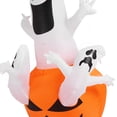 thumbnail image 2 of Luz de pila de 3 calabazas inflable de Halloween de 3.9 pies 100-240 V Inflables de Halloween Calabazas apiladas para fiesta de jardín Enchufe de EE. UU., 2 of 14