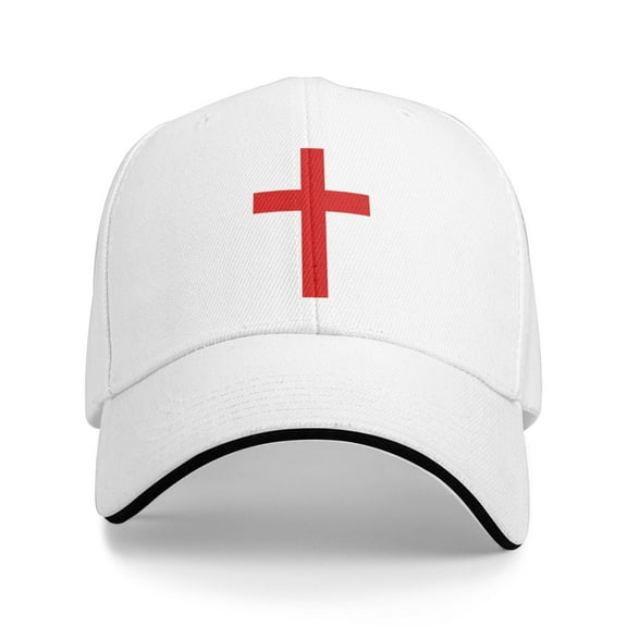 Christian Cross Unisex Adult Baseball Caps Adjustable Casquette Dad Hat Sandwich Cap Outdoors Headwear