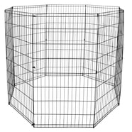 Yaheetech Lightweight Standard Dog Playpen, 8 Panel 80cm Dog Fence Pet