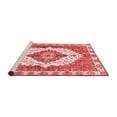 thumbnail image 2 of Ahgly Company Machine Washable Indoor Rectangle Abstract Red Modern Area Rugs, 2' x 3', 2 of 4