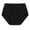 Black, variant on NAFUU Period Underwear For Women High Waisted Leak Proof Cotton Overnight Menstrual Panties Full Coverage Briefs
