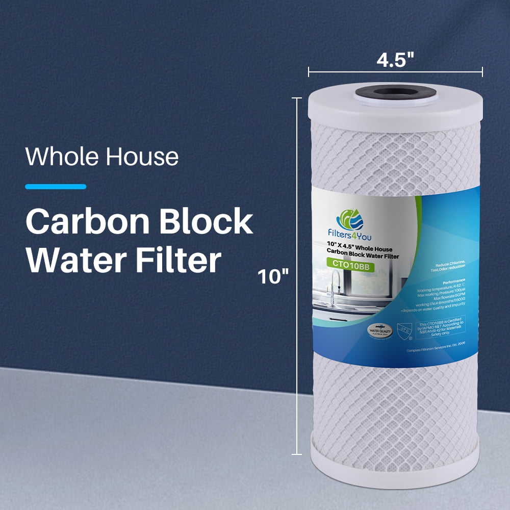 HDX HDX4CF4 Carbon High Flow Filter by CFS