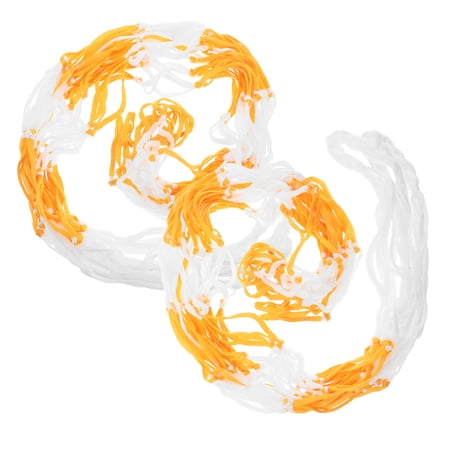Zehuanyu 2-Pack Large Mesh Sports Bags for Soccer Basketball Volleyball - Durable Portable Net Carrier for Football and More