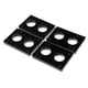 thumbnail image 4 of 4 piezas de almohadillas de amortiguación duraderas de 4 mm o 8 mm para accesorios de patineta longboard Sharpla Almohadillas de amortiguación para skateboard de 4 piezas, 4 of 4