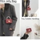 thumbnail image 4 of LHSHID Mini Jelly Purse, Girls Mini Bag Small Crossbody Purse Kid with Gold Chain, 4 of 7