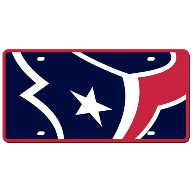 Houston Texans License Plate - Acrylic Mega Style