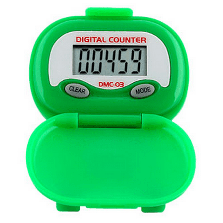 DMC03 Multi-Function Pedometer - Green (Best Wrist Pedometer For Walking)