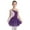 Purple, variant on vastwit Girls' Figure Skating Lyrical Dance Dress Mesh Sleeveless Ballet Dance Dress Gymnastic Leotard Dark Blue 14