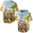 thumbnail image 3 of Hello Fall Autumn Wreath Weimaraner Pumpkins Pickup Truck All Over Print 3D Baseball Shirt Weim Gray Ghost Dog Lover Softball Sport - 13011, 3 of 6