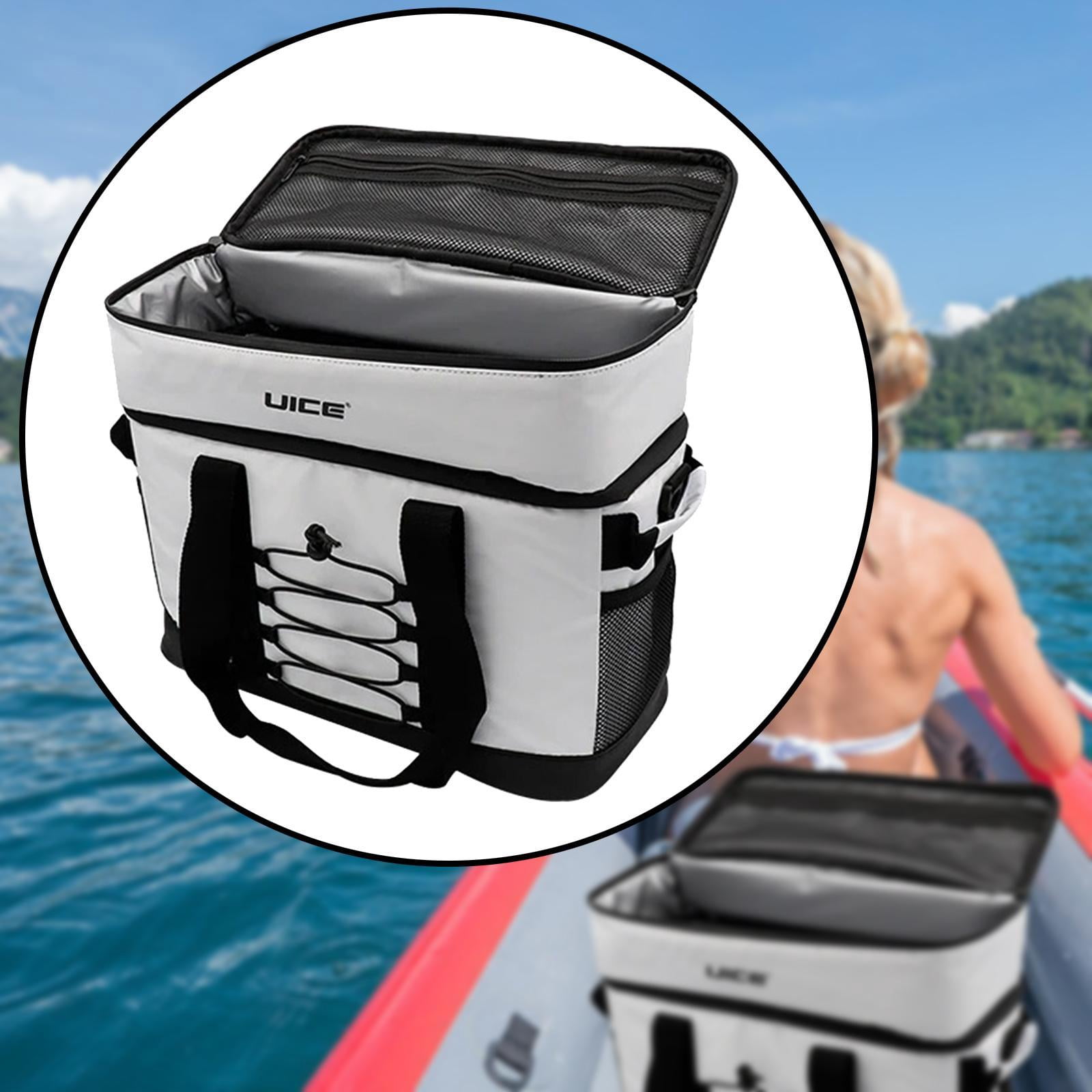 koolsoo Bag for Kayaks Kayak Seat Back Folded Stores Drinks Kayak Kayak Accessory Cooling Bag for Picnics Travel