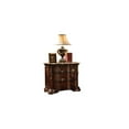 thumbnail image 4 of Bella Traditional Style King 4 PC Bedroom Set Made with  Wood in Dark Walnut, 4 of 9