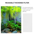 thumbnail image 4 of EeaseCA 2Pcs Thickened Filter Cotton High Density Sponge Practical Filter For Aquarium Fish Tank White (3cm Thickened), 4 of 8