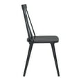 thumbnail image 2 of ZUO Ashley Modern Dining Chair in Black (Set of 2), 2 of 7