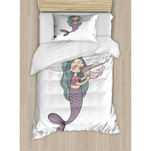 mermaid duvet cover twin