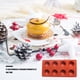 thumbnail image 5 of Advancent Mousse de media bola de 8 cavidades DIY postre Muffin Chocolate molde galleta molde para hornear Herramientas y accesorios para hornear Advancent HA001789-00, 5 of 8