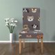 thumbnail image 4 of Funda protectora para silla ABPHQTO con diseño de caras divertidas de perros juego de 1, 4 of 4
