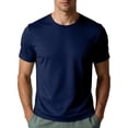 thumbnail image 2 of Qiyinn Mesh Workout Shirts for Men Dry Fit Gym Quick Dry Athletic Short Sleeve Sports T-Shirt Moisture Wicking, 2 of 8
