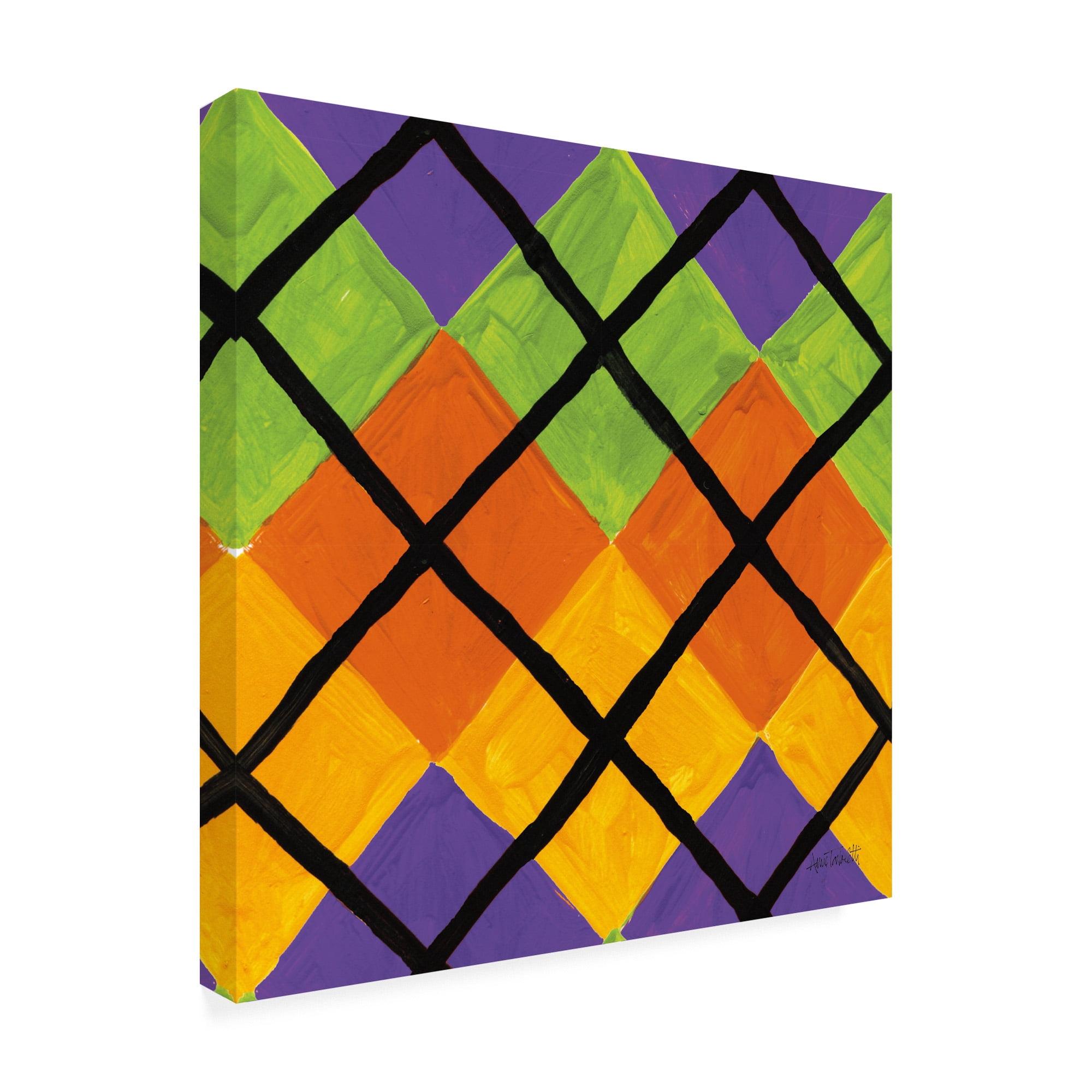 Trademark Fine Art 'Spooky Fun Pattern IV' Canvas Art by Anne Tavoletti