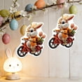 thumbnail image 2 of E Holiday Acrylic Pendant Bunny Design For Easter Decorations Small Hanging Ornament For Tree Wall Or Festive Arrangements, 2 of 7