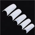 thumbnail image 3 of French Acrylic Nail Tips 500Pcs DIY White Gel Clear Natural Manicure Art Design Kit 500PCS, 3 of 6