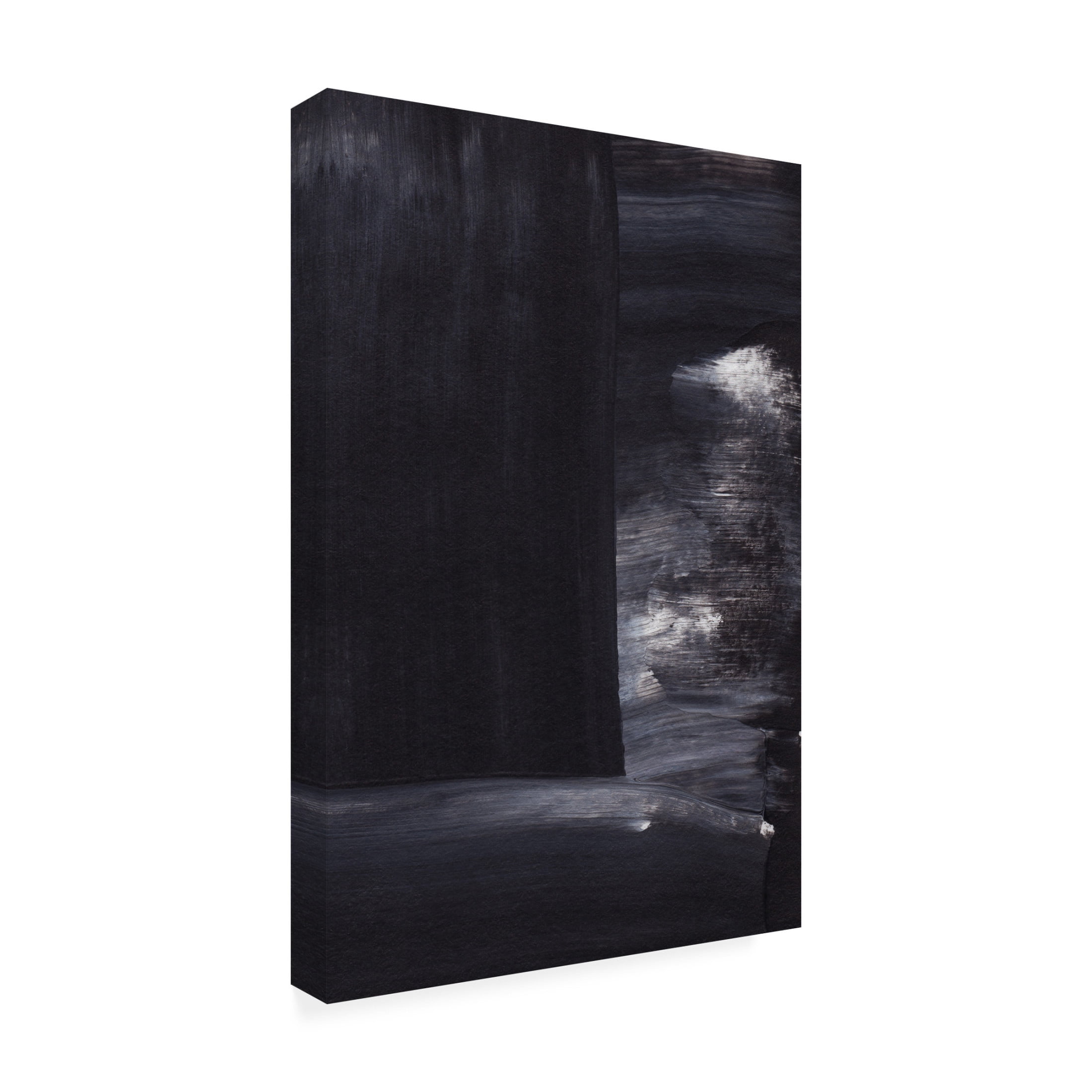 Trademark Fine Art uplusmestudio  Midnight Texture Canvas Wall Art