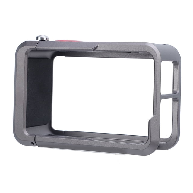 Camera Cage, Anti Scratch Horizontal Vertical Shoot Aluminum Alloy Protective Vlogging Camera Frame Sturdy Shockproof for Action 5 Pro